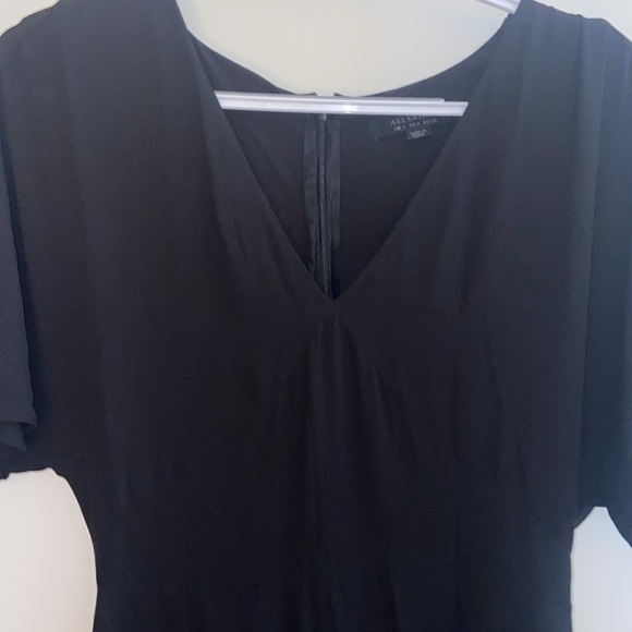 All Saints Marley Dress in size 2, lined, preloved condition - Picture 9 of 12